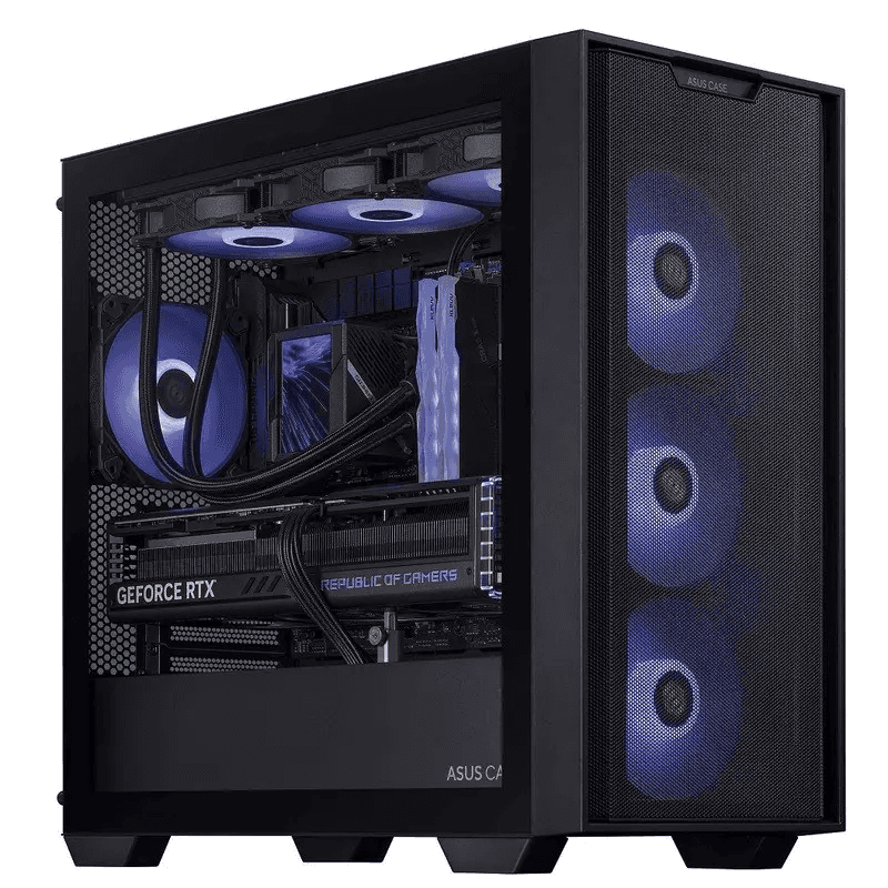 NANOTECH ASUS Powered Office PC, Asus Prime H610m mic-ATX DDR4, Intel Core i5-12400F, GT730 2GB, 16 GB DDR4, 1TB SSD NVME, 650W, Aircooler thumbnail 1