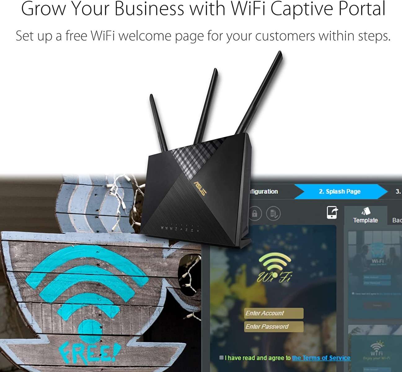 Asus ASUS 4G-Ax56 Cat.6 300Mbps Dual-Band Wifi 6 Ax1800 Lte Router - Captive Portal,Aiprotection Classic Network Security,Parental Controls - Black, 90Ig06G0-Mo3110??? - thumbnail 5