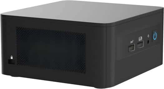 Asus ASUS NUC12WSHi7 NUC 12 Pro Barebone Kit, Intel Core i7-1260P, 2x Thunderbolt 4 (USB-C+DP), 4xUSB, M.2 22x80 NVMe, 22x42 SATA, 2.5'' SATA slot, 2,5Gbe LAN, 2xHDMI,  EU Cord | 90AB2WSH-MR8120 - thumbnail 3