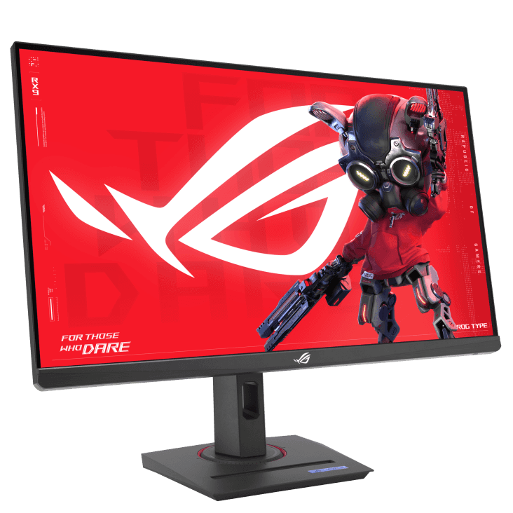 Asus ASUS ROG Strix XG27ACG USB Type-C Gaming Monitor, 27-inch 2560x1440, 180Hz, 1ms (GTG), Fast IPS, Extreme Low Motion Blur Sync, USB Type-C, G-Sync compatible (processing), DisplayWidget Center, tripod socket, HDR, Aura Sync | 90LM0A70-B01370 - thumbnail 4