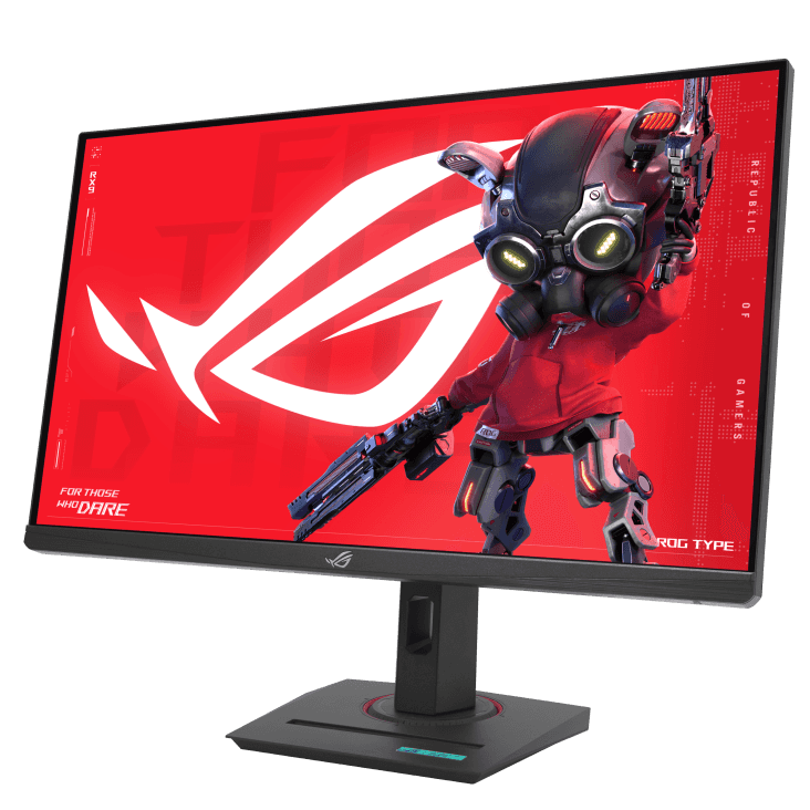 Asus ASUS ROG Strix XG27ACG USB Type-C Gaming Monitor, 27-inch 2560x1440, 180Hz, 1ms (GTG), Fast IPS, Extreme Low Motion Blur Sync, USB Type-C, G-Sync compatible (processing), DisplayWidget Center, tripod socket, HDR, Aura Sync | 90LM0A70-B01370 - thumbnail 7