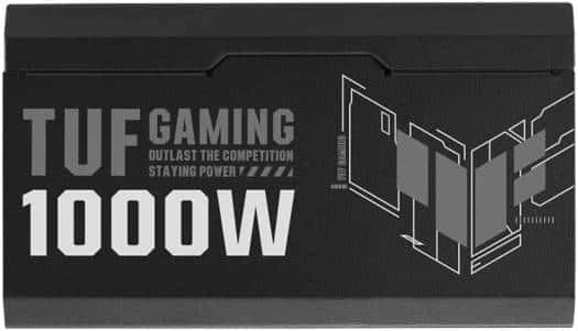 Asus ASUS TUF Gaming 1000W ATX Power Supply Unit, 80 Plus Gold Certification, Fully Modular, 135mm Fan, Dual Ball Fan Bearings,  ATX12V, 150 x 150 x 86 mm, Axial-tech Fan Design, Military-grade, Black | 90YE00S1-B0NA00 - thumbnail 7