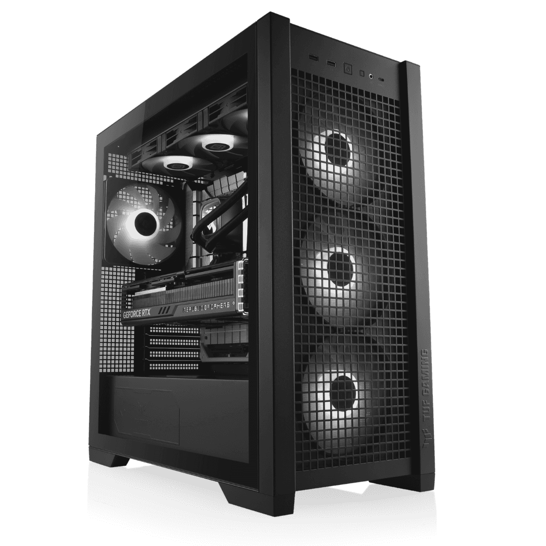 Asus ASUS Powered AMD Rendering Workstation - AMD Ryzen Threadripper 7970X, NVIDIA RTX 4090 24GB, 256GB DDR5 RAM 4800MHz, 2TB SSD Gen 4 990 PRO, 1600W, 360mm Liquid CPU Cooler??DESIGN??PC - thumbnail 1