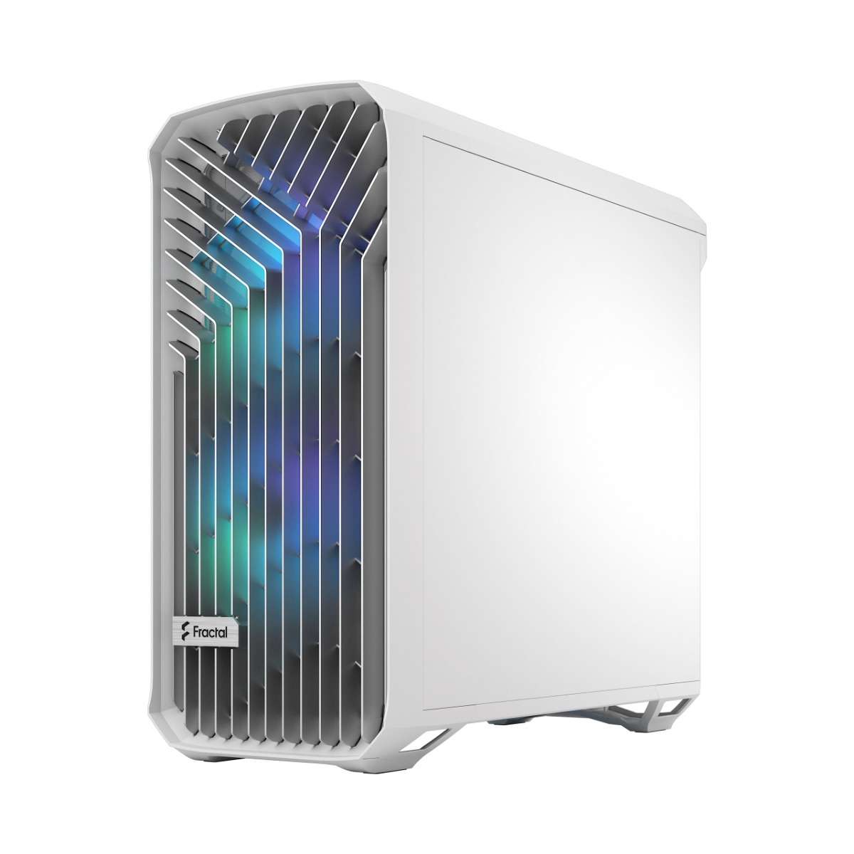 Fractal Design Fractal Design Torrent E-ATX Full Tower Computer Case, 7x Expansion Slots,  4 x 2.5" Bays, Supports Radiators up to 16.5", 2x 180mm & 3x 140mm Fans, High Airflow, White TG Clear Tint | FD-C-TOR1A-03 - thumbnail 4