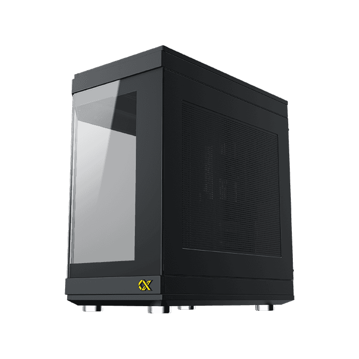 XIGMATEK Xigmatek CUBI ATX Mid Tower Case, Easily Mounted Panels, , 9x Fan Support, GPU Supports Upto 420MM, 6x Drive Bays, 10x Expansion Slots, Motherboard Supports Upto E-ATX, Black | EN41938 - thumbnail 4