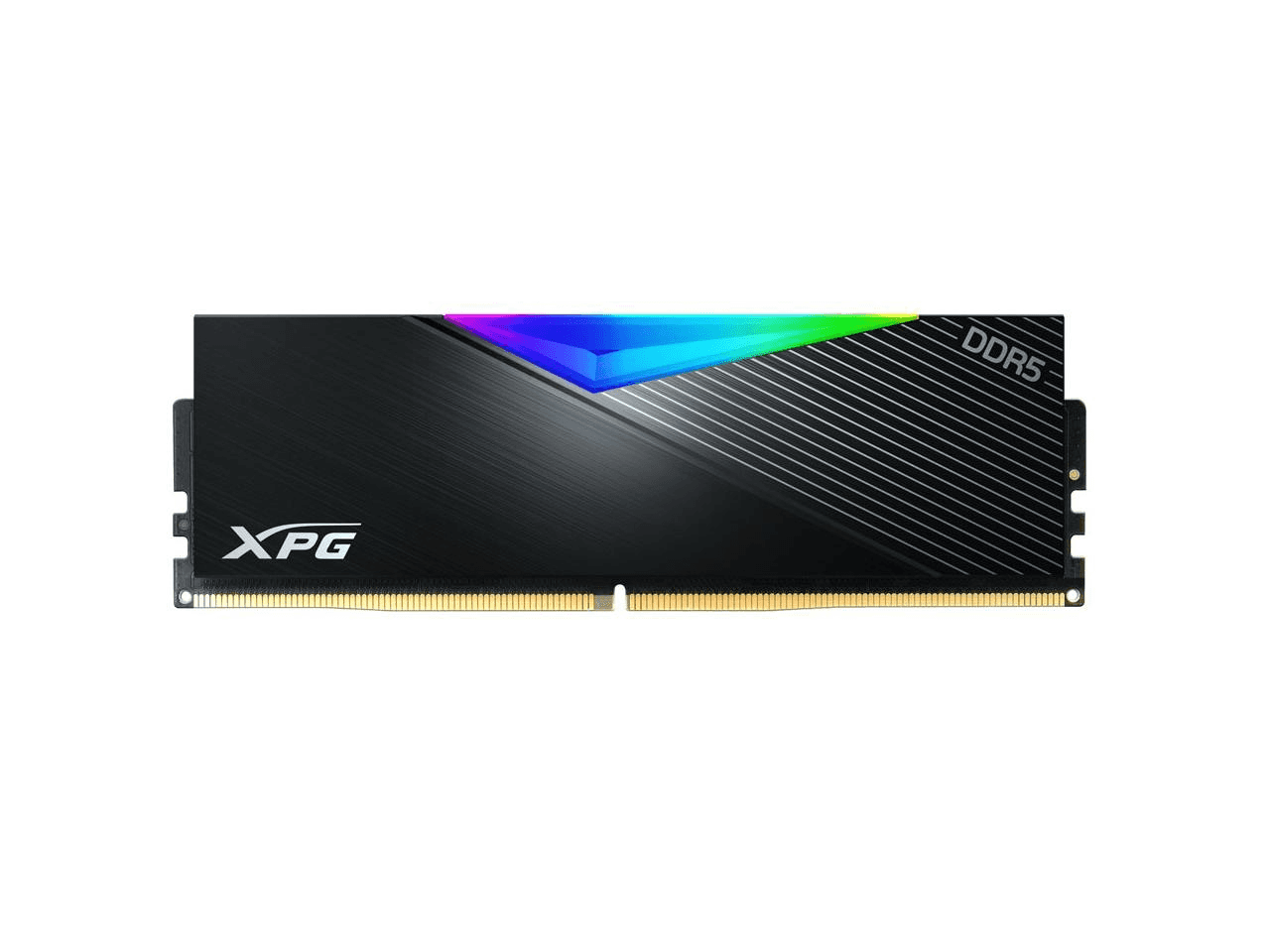 ADATA Adata XPG Lancer RGB 64GB (2x 32GB) DDR5 Desktop Memory, 6000 MHz Memory Speed, CAS Latency 30, AMD Expo & Intel XMP 3.0 Ready, 1.35V Voltage, 288-Pin, Black | AX5U6000C3032G-DCLARBK - thumbnail 1