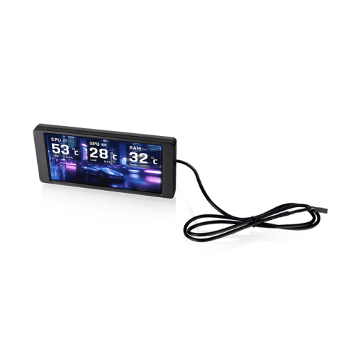 Thermaltake Thermaltake 6.0'' LCD Screen Kit, 1480x720 Display, TT RGB Plus Controlled, Universal Chassis Accessory | AC-079-OO1NAN-A1 - thumbnail 3
