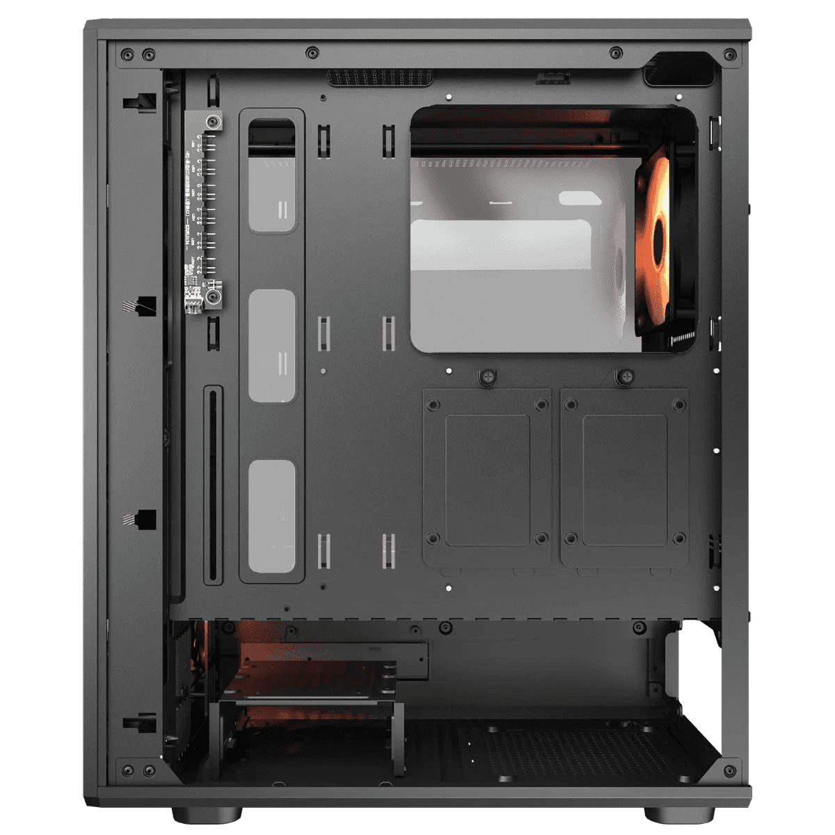 COUGAR AIRFACE PURE PRO BLACK MID TOWER GAMING CASE,382GA50.0003 thumbnail 3
