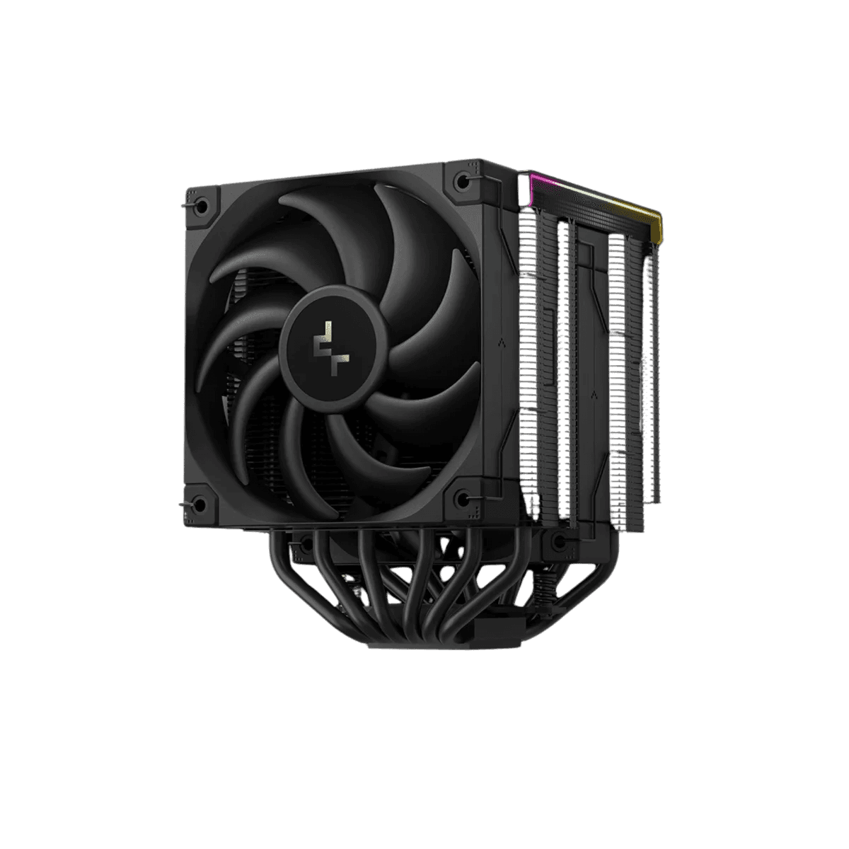 Deepcool AK620 DIGITAL PRO Air Cooler, Multi-data point screen, CTT 2.0 Heatpipe, 500~1750 RPM±10%, 60.89 CFM Fan Airflow, 2.91 mmAq  Fan Air Pressure, Fluid Dynamic Bearing, Black | R-AK620-BKAPMN-G thumbnail 2