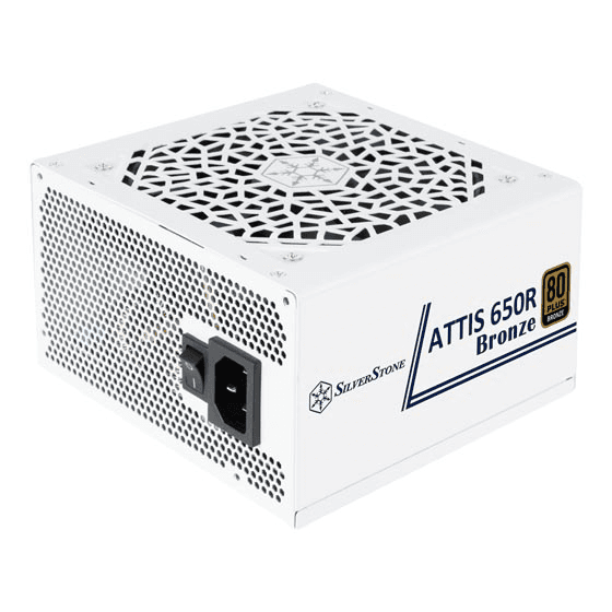 Silverstone Silverstone ATTIS 650R Bronze 80 PLUS Bronze 650W ATX 3.1 ATX White Power Supply, Active PFC+Double forward+DC to DC Design | SST-AT650R-BF-WBW (White) - thumbnail 6