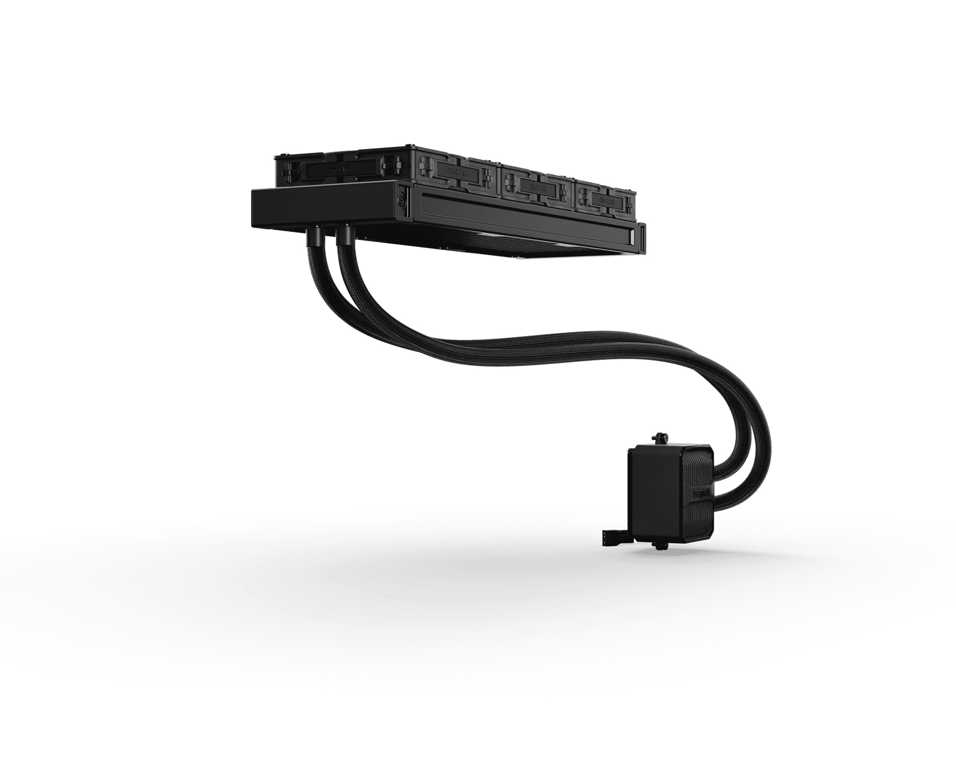 Be quiet! be quiet! Silent Loop 3 360mm All-in-One Liquid CPU Cooler, 3x Silent Wings 4 120mm PWM Fans & 3-Chamber Pump, Black | BW025 - thumbnail 3