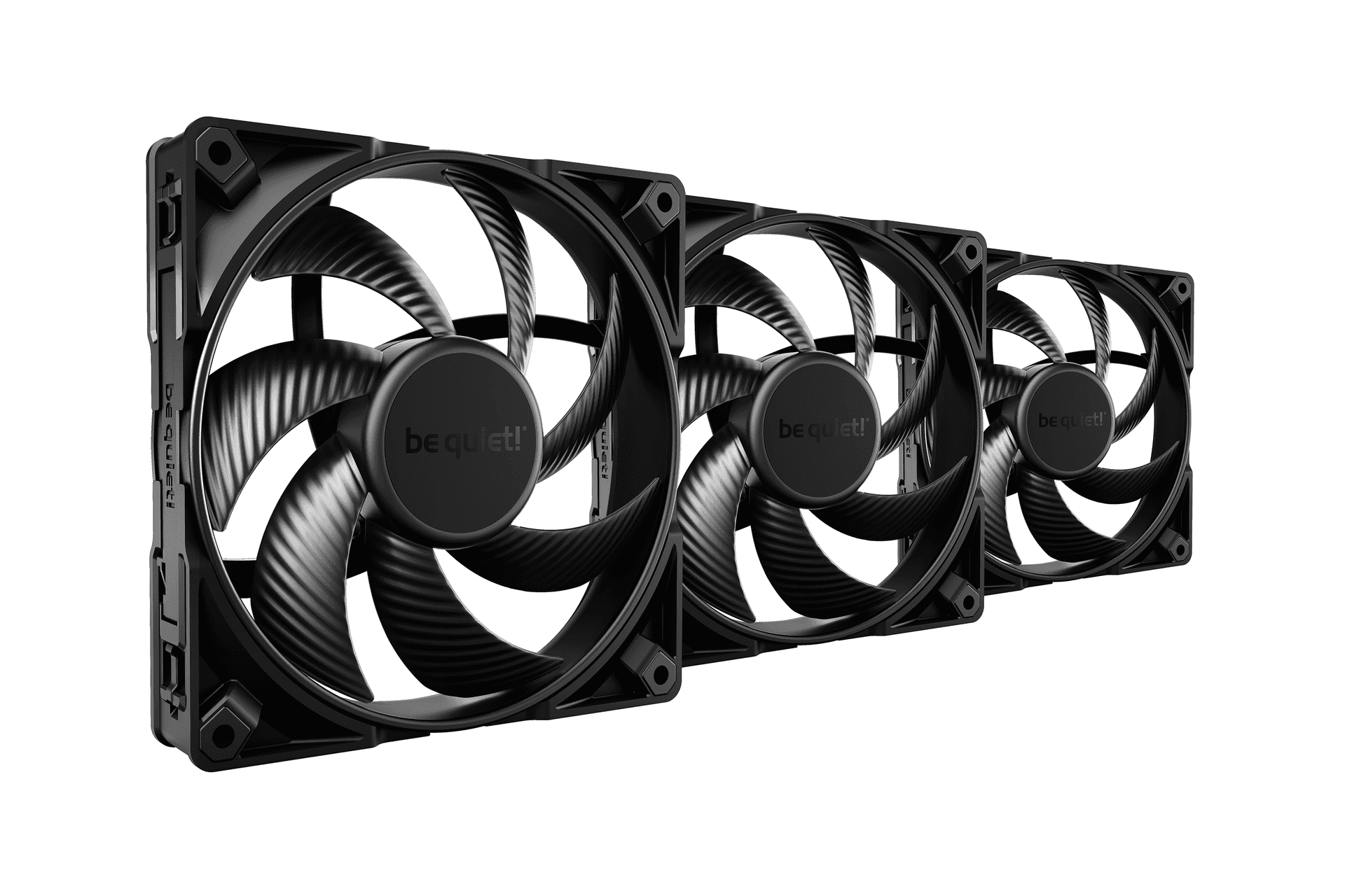 Be quiet! be quiet! Silent Loop 3 420mm All-in-One Liquid CPU Cooler, 3x Silent Wings 4 140mm PWM Fans & 3-Chamber Pump, Black | BW026 - thumbnail 4
