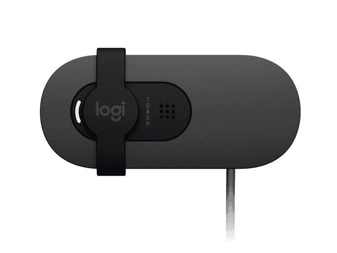 Logitech Brio 105 Full HD Business Webcam,1080p, Auto Light Balance, & Integrated Privacy Shutter, Graphite | 960-001592 thumbnail 4