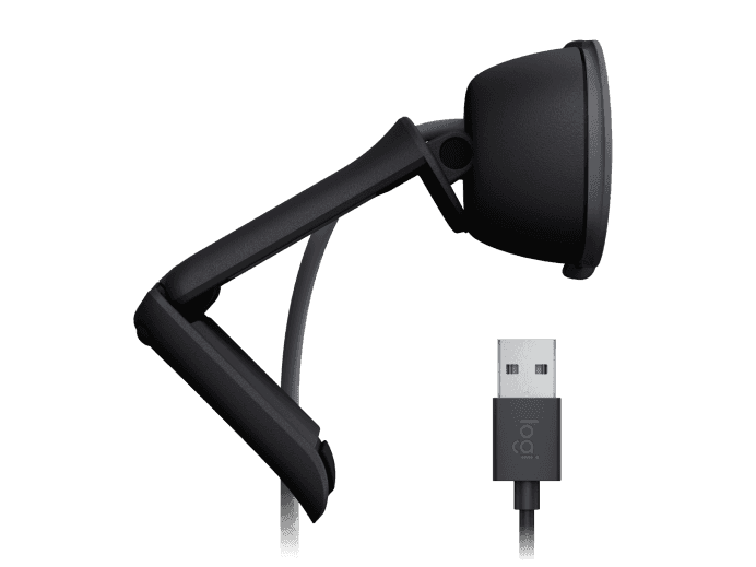 Logitech Logitech Brio 105 Full HD Business Webcam,1080p, Auto Light Balance, & Integrated Privacy Shutter, Graphite | 960-001592 - thumbnail 6