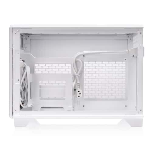 Thermaltake Thermaltake TR100 Mini Tower Chassis (Mini ITX Case), Supports Mini ITX Motherboard, 280mm AIO Cooler, SFX PSU, USB 3.2 (Gen 2) Type-C, HD Audio,  Snow | CA-11A-00S6NN-00 - thumbnail 5