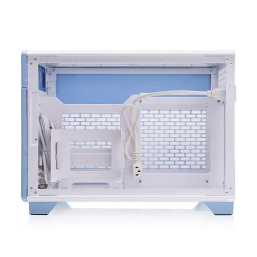 Thermaltake Thermaltake TR100 Hydrangea Blue Mini Tower Chassis (Mini ITX Case), Supports Mini ITX Motherboard, 280mm AIO Cooler, SFX PSU, USB 3.2 (Gen 2) Type-C, HD Audio | CA-11A-00SFNN-00 - thumbnail 5