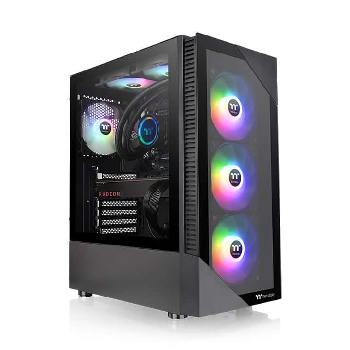 Designer's Choice Rendering & Gaming PC, Core i5-12400F 12th Gen, RADEON PRO WX3200 4GB Workstaion,1TB SSD NVME, 32GB DDR4 RAM, Perfect For Office Task thumbnail 1