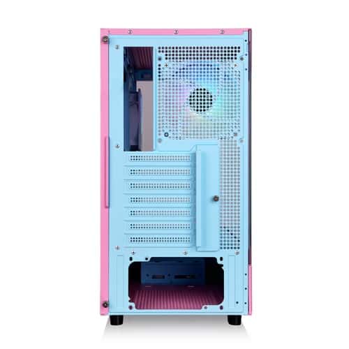 Thermaltake Thermaltake View 270 Plus TG ARGB Bubble Pink Mid Tower Case, Tempered Glass, 3x pre-installed Fans, 360mm Radiator Support, E-ATX MOBO Supports | CA-1Y7-00MAWN-00 - thumbnail 4