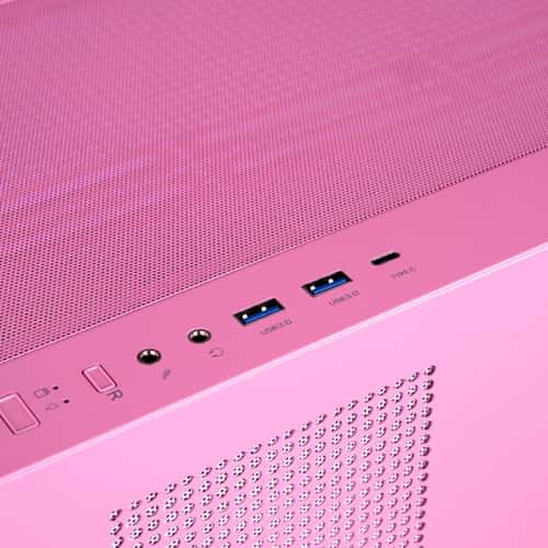Thermaltake Thermaltake View 270 Plus TG ARGB Bubble Pink Mid Tower Case, Tempered Glass, 3x pre-installed Fans, 360mm Radiator Support, E-ATX MOBO Supports | CA-1Y7-00MAWN-00 - thumbnail 3