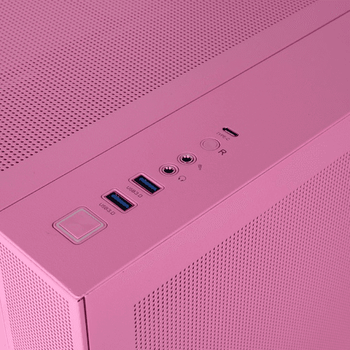 Thermaltake Thermaltake View 380 TG ARGB Bubble Pink Mid Tower Case, 4x 120mm ARGB Lite Fans, Supports ATX Hidden-Connector Motherboards, Radiator Upto 360mm, USB 3.2 (Gen 2) Type-C  | CA-1Z2-00MAWN-00 - thumbnail 2