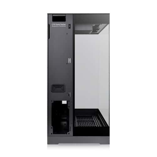 Thermaltake Thermaltake CTE E550 TG Black Mid Tower ATX Case, 3 Tempered Glass Panels, Three-Way VGA Installations Dual Chamber Design,  Hidden-Connector Mobo Support | CA-1Z8-00M1WN-00 - thumbnail 4
