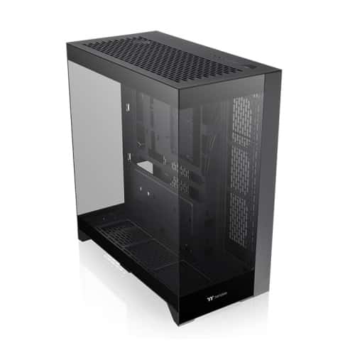 Thermaltake Thermaltake CTE E550 TG Black Mid Tower ATX Case, 3 Tempered Glass Panels, Three-Way VGA Installations Dual Chamber Design,  Hidden-Connector Mobo Support | CA-1Z8-00M1WN-00 - thumbnail 1