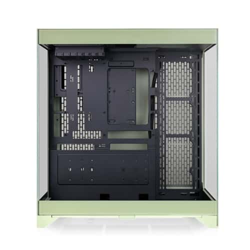 Thermaltake Thermaltake CTE E550 TG Matcha Green Mid Tower ATX Case, 3 Tempered Glass Panels, Three-Way VGA Installations Dual Chamber Design, Hidden-Connector Motherboard Support | CA-1Z8-00MEWN-00 - thumbnail 5