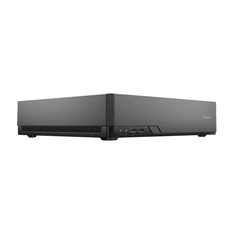Fractal Design Node 202 Black Mini ITX Computer Case, 377 x 82 x 330 mm, 3x Dust filters (CPU, GPU & PSU), Total fan mounts 2x 120 mm in graphics card chamber, 2 x Expansion slots, SFX PSUs up to 130 mm long | CA-NODE-202-BK thumbnail 2