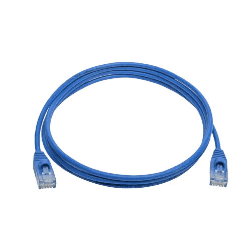 D-link D-Link Cat6 UTP Patch Cord, 4 Pairs Unshielded Twisted Pair (UTP) Cable, Bare Copper, Bare Copper, 24 AWG Conductor, HD-PE, PVC UL94V-0, Gold plated-Blue 2 Meter | NCB-C6UBLUR1-2 - thumbnail 1