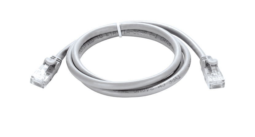 D-link D-Link Cat6 UTP Patch Cord, 4 Pairs Unshielded Twisted Pair (UTP) Cable, Bare Copper, Bare Copper, 24 AWG Conductor, HD-PE, PVC UL94V-0, Gold plated-Grey 2 Meter | NCB-C6UGRYR1-2 - thumbnail 1