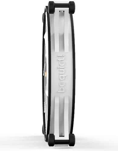 Be quiet! Be Quiet! Shadow Wings 2 140mm PWM Case Fan, 900 RPM Fan Speed, 85 CFM Airflow, Airflow-Optimized Fan Blades, Rubberized Fan Frame, Rifle Bearing Technology, White | BL091 - thumbnail 4