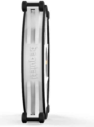 Be quiet! Be Quiet! Shadow Wings 2 140mm PWM Case Fan, 900 RPM Fan Speed, 85 CFM Airflow, Airflow-Optimized Fan Blades, Rubberized Fan Frame, Rifle Bearing Technology, White | BL091 - thumbnail 5