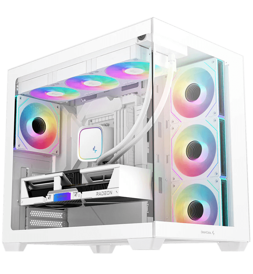 Nanotech Intel 14th Gen Gaming PC Build,  Core i7-14700K 14th Gen, PURE RX 9070 XT AMD Radeon16GB, 64GB (2x32GB) DDR5 6000MHz, 2TB NV3 NVMe, 850W, AIO Cooler - thumbnail 1