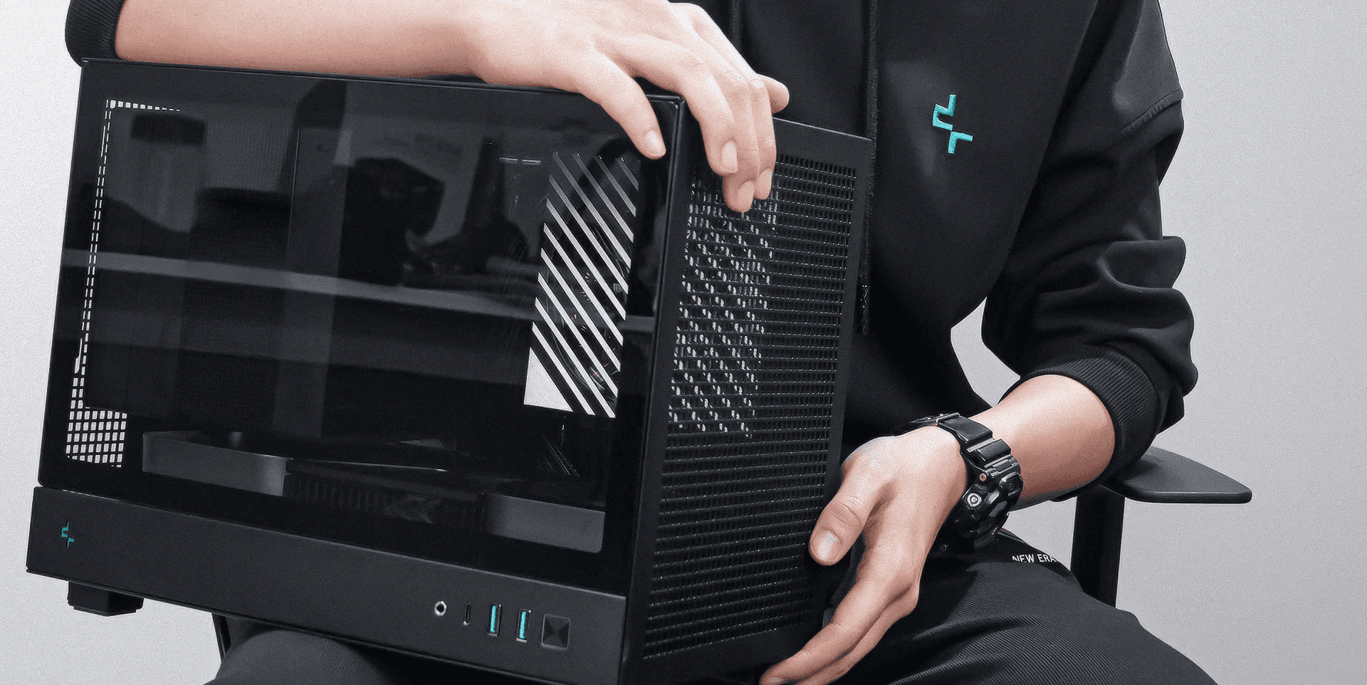 Nanotech Core i5 14th Gen X 4070 Super Mini Gaming PC, Core i5-14400F 14th Gen, RTX 4070 Super Dual 16GB OC, 32GB (2x16GB) 6200MTs, 2TB NVMe, 750W - thumbnail 4