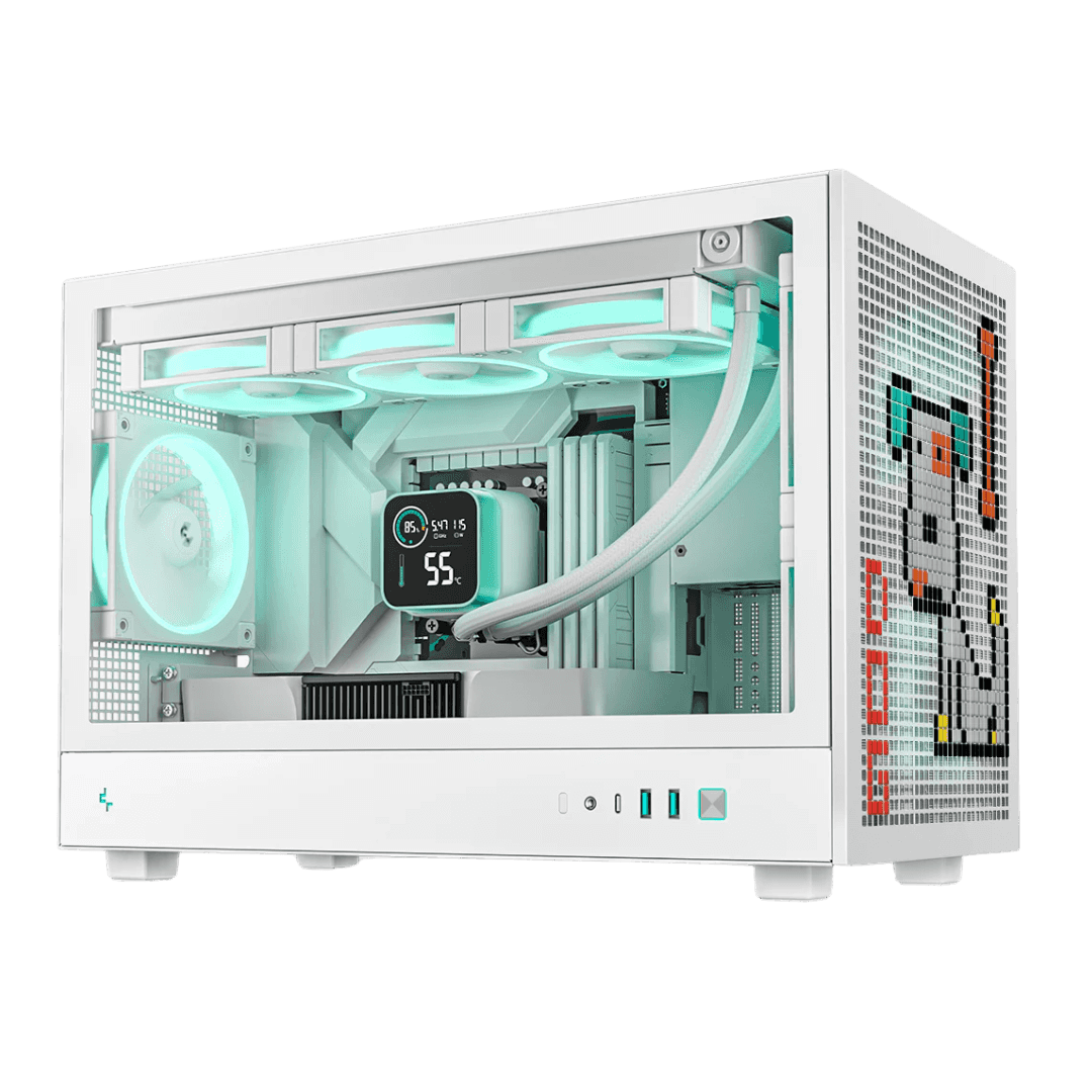 Nanotech Intel Core Ultra 7 X 5070 Gaming PC, Intel Core Ultra 7 265K, RTX 5070 Eagle OC ICE 12GB GDDR7, 64GB (2x32GB) DDR5 6000MHz, 990 PRO 2TB, AIO Liquid Cooler, WiFi 7 - thumbnail 1