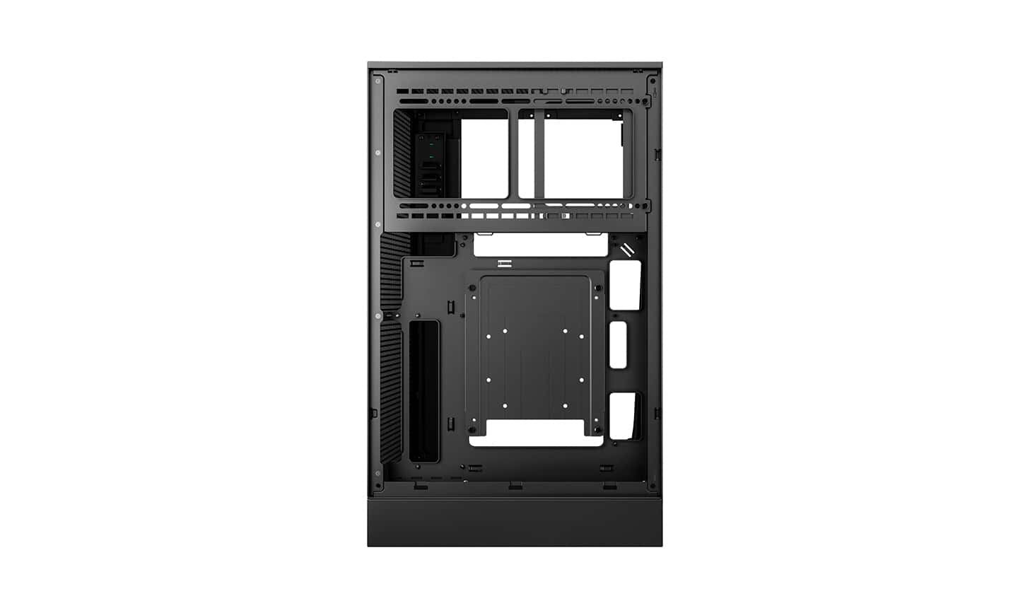 DEEPCOOL Deepcool CH270 DIGITAL Mini-tower Case, Tempered Glass, Motherboard Support Upto Micro-ATX (Rear Connector), 360mm Radiator Supports, Full Mesh Panel, ATX PS2 Support, Black | R-CH270-BKNDM0-G-1 - thumbnail 6