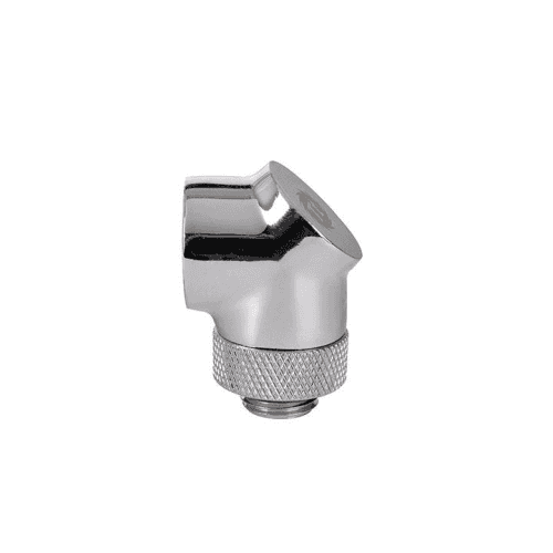 Thermaltake Thermaltake Pacific DIY LCS Chrome G1/4 90 Degree Adapter Fitting | CL-W052-CU00SL-A - thumbnail 1