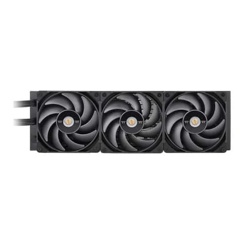 Thermaltake Thermaltake AW420 Workstation AIO Liquid Cooler, Nickel-Plated Copper Water Block, Air Flow 119.6CFM (one fan), Air Pressure 3.57 mm-H2O (one fan), PWM 500~2000 R.P.M,  Supports Intel LGA4677 & AMD sTR5 / SP6 Sockets, Black | CL-W445-PL14BL-A - thumbnail 2