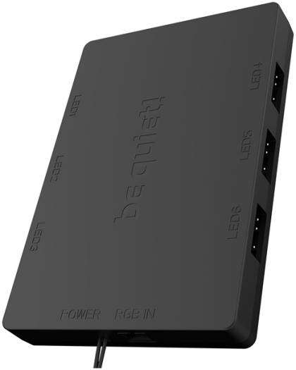 Be Quiet! Light Wings 120mm PWM aRGB Case Fans, 7 Silence-Optimized Fan Blades, Up to 70.53 CFM Airflow & 1700 RPM Fan Speed, Rifle Bearing Technology, Triple Pack, Black | BL076 - thumbnail 3