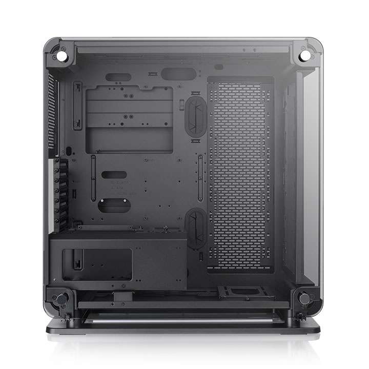 Thermaltake Core P6 Tempered Glass Mid Tower Chassis, Transformable CEB Mid Tower Case, 4mm Tempered Glass x 3, Up to ATX Motherboards, 7 Rotatable Expansion Slots, 8 x 2.5??? Drive Bays (4x3.5???), (H X W X D) 565 x 255 x 530mm | CA-1V2-00M1WN-00 - thumbnail 2