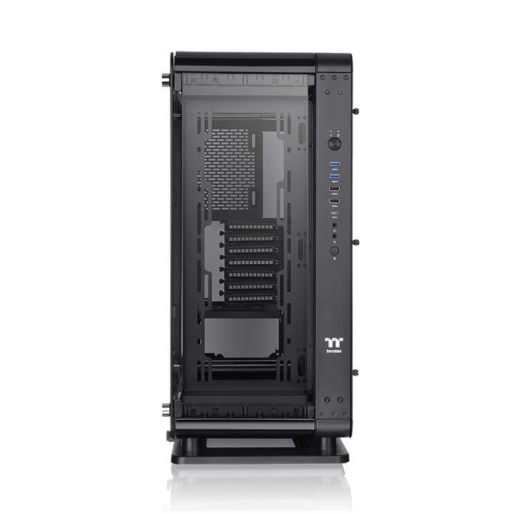 Thermaltake Core P6 Tempered Glass Mid Tower Chassis, Transformable CEB Mid Tower Case, 4mm Tempered Glass x 3, Up to ATX Motherboards, 7 Rotatable Expansion Slots, 8 x 2.5??? Drive Bays (4x3.5???), (H X W X D) 565 x 255 x 530mm | CA-1V2-00M1WN-00 - thumbnail 4