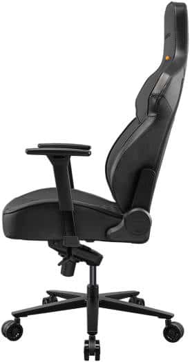 COUGAR NxSys Aero Gaming Chair with Integrated RGB Fan & Premium PVC Leather, Adjustable 3D Armrests, Elastomeric Mesh, Durable Steel Frame, 3" Wheels, 160kg Max Weight, Black 3MARP0RB.0001,4710483776472 - thumbnail 5
