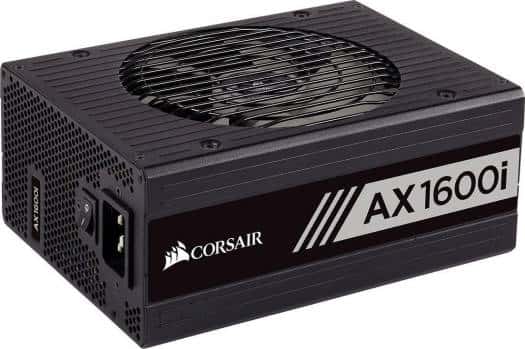 Corsair Corsair AX1600i Digital ATX Power Supply, 1600 Watt Fully-Modular PSU (UK),  Fluid Dynamic Bearing,  100,000 hours, 80 PLUS Efficiency Titanium | CP-9020087-UK - thumbnail 12