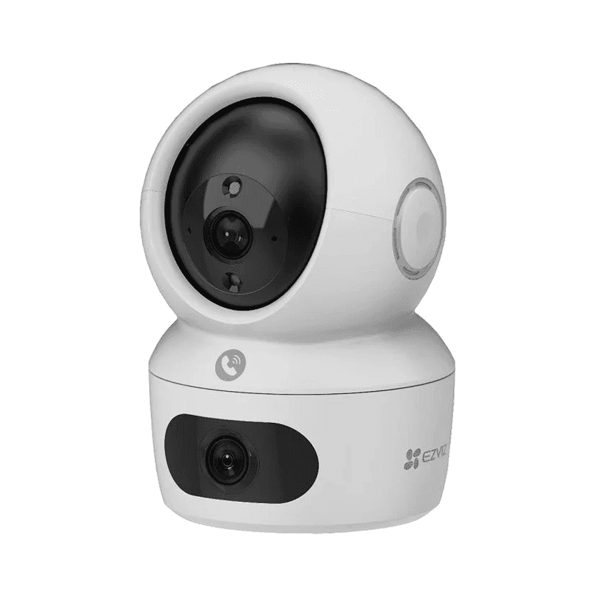 EZVIZ EZVIZ H7c Dual  2K & 2K Dual-Lens Pan & Tilt Wi-Fi Camera, Panoramic View, Two-Way Calling with Touch Button, Smart Color Night Vision, Human Shape Detection, Co-Detection for Auto Smart Tracking, Two Patrol Modes for Auto-Security - thumbnail 1