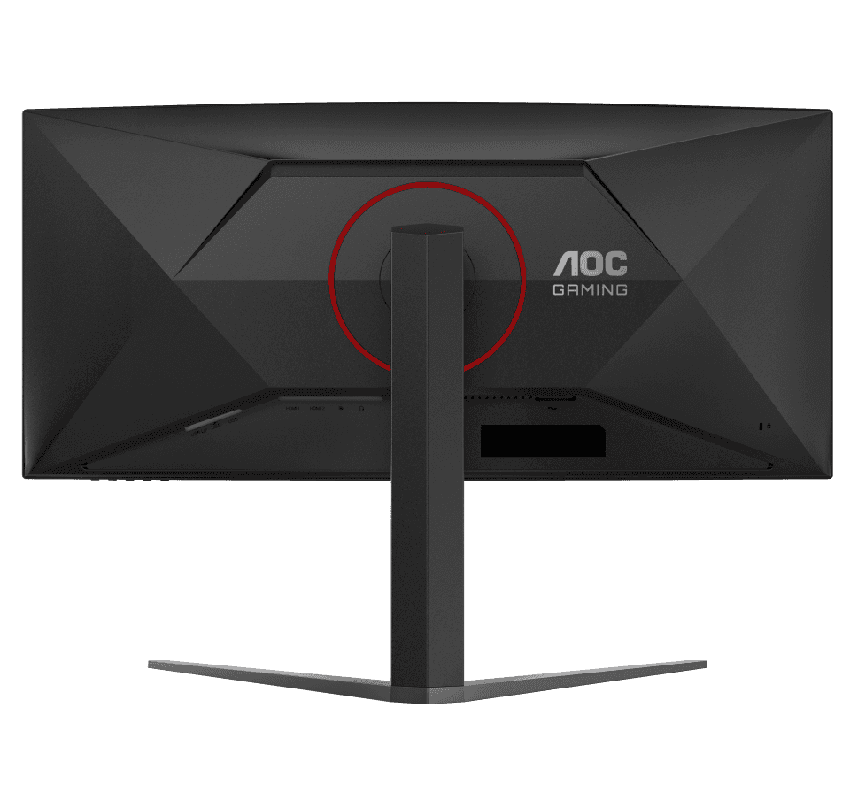 AOC CU34G4Z 34" WQHD Curved Gaming Monitor, WQHD 3440??1440 Fast VA, 0.3ms MPRT, 240 Hz, 1500R, DisplayHDR 400, Low Blue Light, HDMI 2.1, DP 1.4, Height Adjustable thumbnail 8