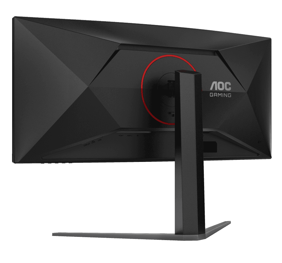 AOC CU34G4Z 34" WQHD Curved Gaming Monitor, WQHD 3440??1440 Fast VA, 0.3ms MPRT, 240 Hz, 1500R, DisplayHDR 400, Low Blue Light, HDMI 2.1, DP 1.4, Height Adjustable thumbnail 5