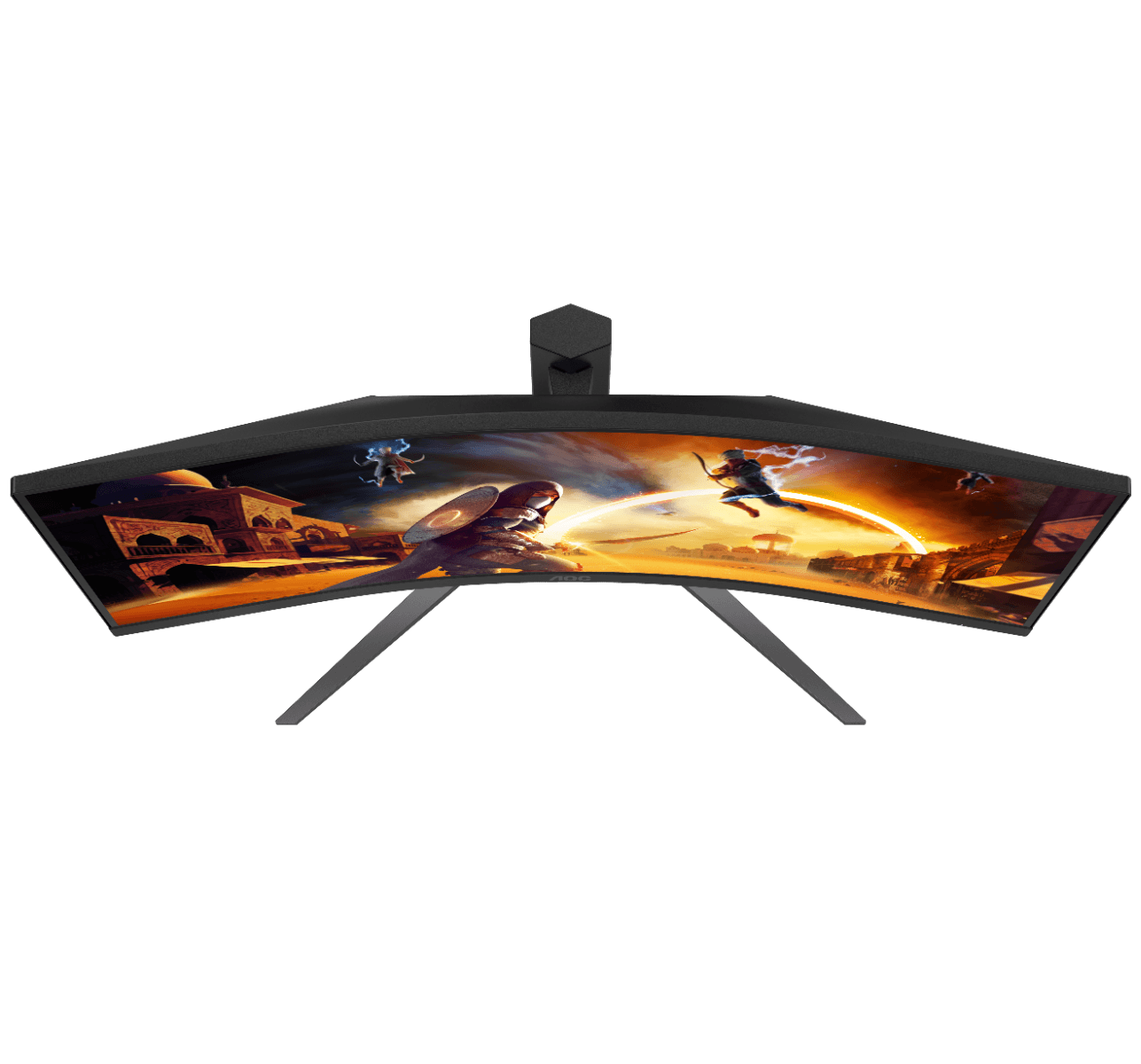 AOC CU34G4Z 34" WQHD Curved Gaming Monitor, WQHD 3440??1440 Fast VA, 0.3ms MPRT, 240 Hz, 1500R, DisplayHDR 400, Low Blue Light, HDMI 2.1, DP 1.4, Height Adjustable thumbnail 6
