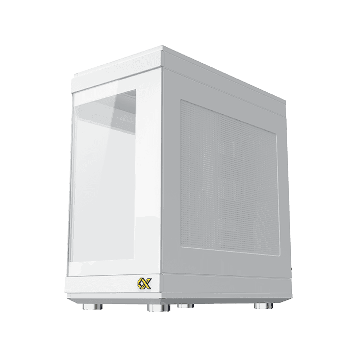 XIGMATEK Xigmatek CUBI ARCTIC ATX Mid Tower Case, Easily Mounted Panels, , 9x Fan Support, GPU Supports Upto 420MM, 6x Drive Bays, 10x Expansion Slots, Motherboard Supports Upto E-ATX, White | EN41983 - thumbnail 3