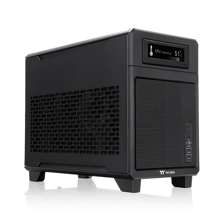 Nanotech Compact ITX Gaming PC, AMD Ryzen 7 7800X3D, RX 9070 XT 16GB OC, 32GB DDR5 6000, 2TB NVMe SSD - thumbnail 1
