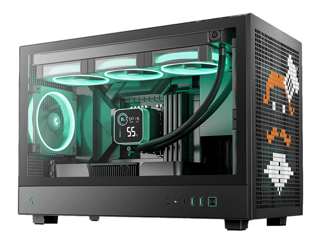 Nanotech Budget Mini Gaming PC: Ryzen 5 7600X, RX 9060 XT 16GB, 32GB DDR5, 1TB NVMe, 650W - thumbnail 1